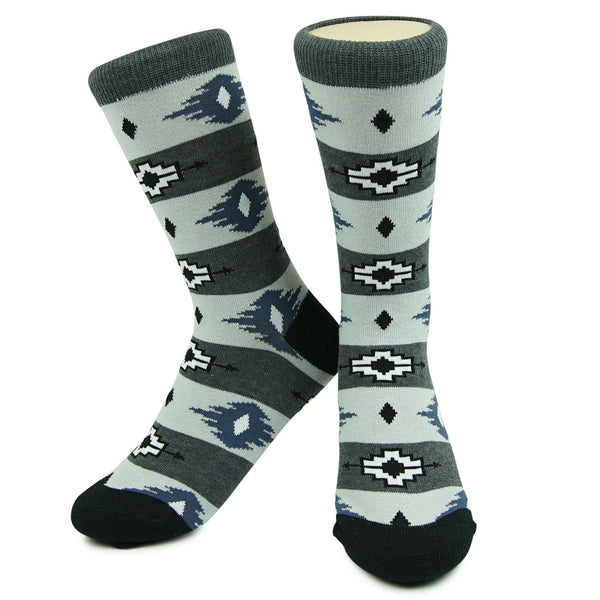 Crew Socks - El Paso Gray/Black