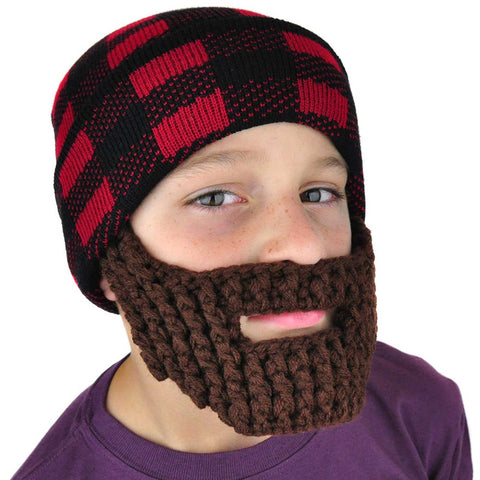 Lumberjack Beanie with Beard