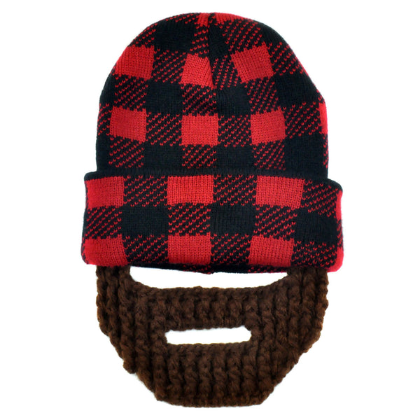 Lumberjack Beanie with Beard