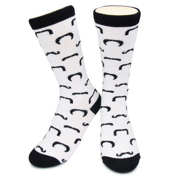 Crew Socks - Mustaches